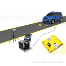 portable UVIS under car inspection machine